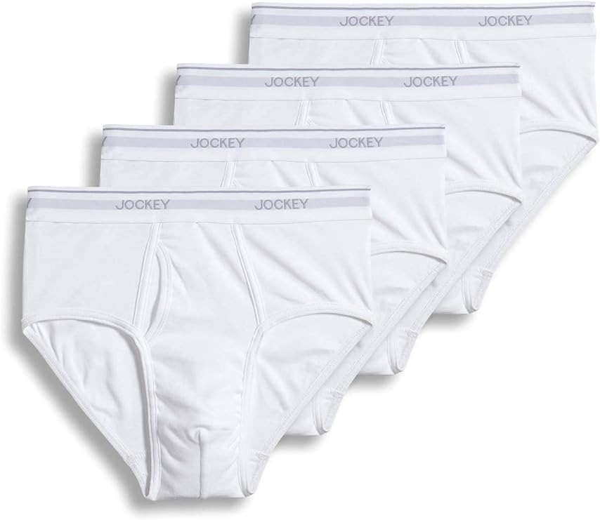 Jockey Men's Underwear Staycool Brief 4 Pack at Amazon Men’s Clothing