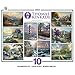 10 in 1, 100/300/500 Pieces Thomas Kinkade Puzzle
