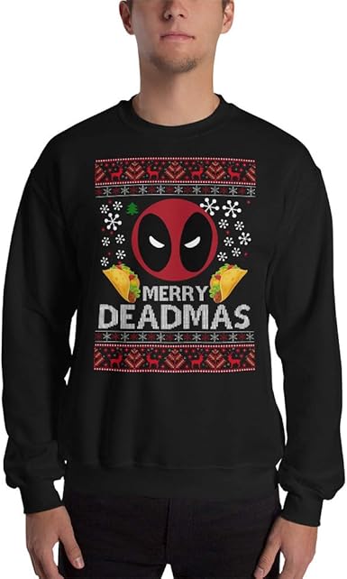 deadpool christmas jumper uk