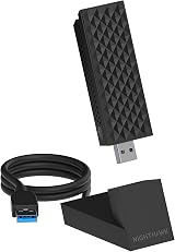 NETGEAR Nighthawk WiFi 7 USB 3.0 Adapter A9000 BE6500 Tri-Band up to 6.5 Gbps