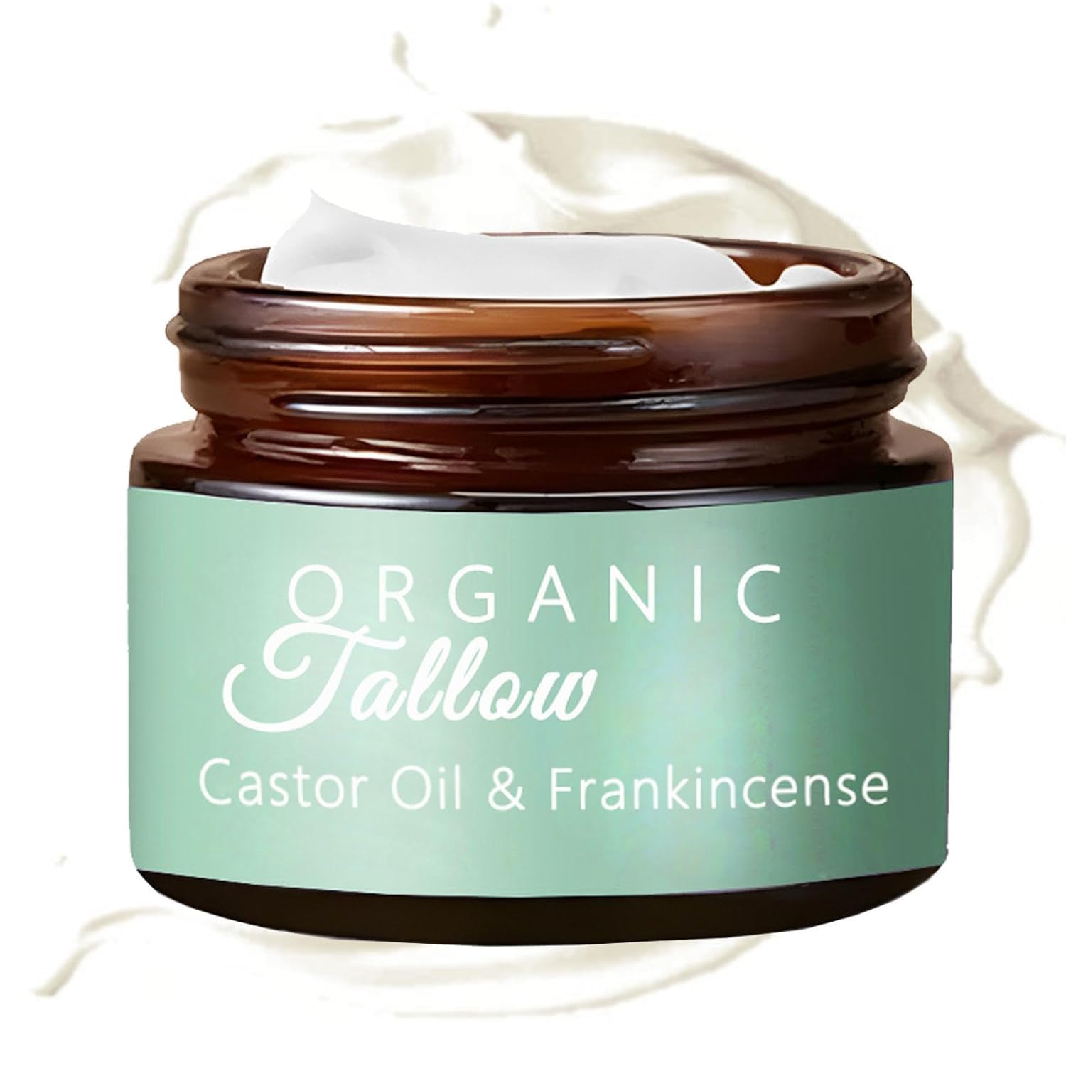 Photo 1 of -Fed Beef Tallow with Frankincense Oil & Castor oil, organic grass fed beef tallow, Organic Beef Tallow Moisturizer for Skin, Face Moisturizers, Tallow and Manuka Honey Balm for Face, Body x17