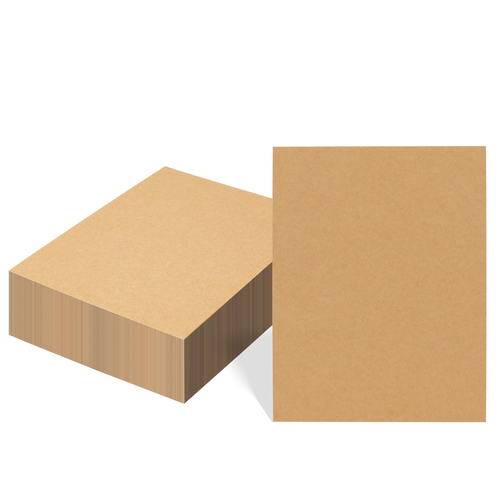 Photo 1 of EdenseeLake 100 Pack 8.5x11 Chipboard Sheets, Kraft Cardboard for Shipping, Book Binding, Packing, DIY Crafts