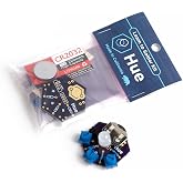 Learn to Solder Kits Hue Soldering Kit | DIY Electronics Projects for Beginners | Practice for Students, STEM Classes &amp; Events | Science Project Electronic RGB LED Light Circuit Board with Battery