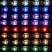 SUPERNIGHT USB Bias Lighting - LED TV Backlight Strip - 2pcs x 3.3ft 15leds 5050 RGB LED Strip Light with Remote Controller