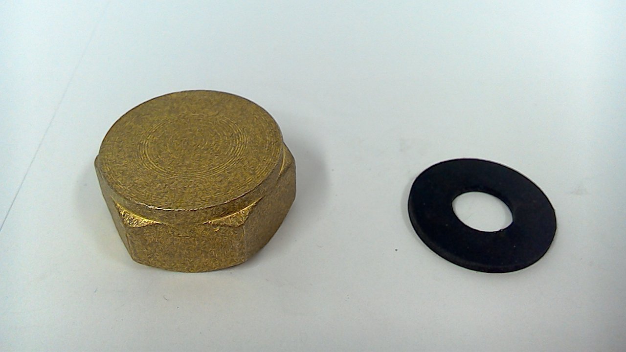3/4" Brass Washing Machine Blanking Cap Buy Online in United Arab