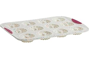 Trudeau 12ct Donut pan Confetti Fuchsia, Multi (05120071)