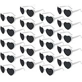 Pibupibu 10/20 Packs Wholesale Neon Colors Heart Retro Style Party Favors Sunglasses