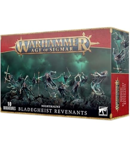 Figurine Warhammer AoS – Nighthaunt Krulghast Cruciator (Plastique, 40 Mm)