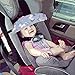 Accmor Baby Carseat Head Strap Toddler 2 Pack Unicorn Carseat Head Support for Stroller Neck Relief for Child Kids Infant(Pink Unicorn, Grey Unicorn)