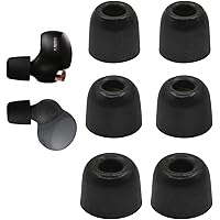 JNSA Replacement Memory Foam Ear Tips Noise Canceling Foam Ear Tip Compatible with Sony WF-1000XM4 / Linkbuds S Earbud Headph