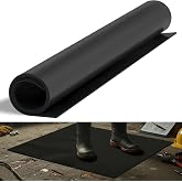 Maasechs 1 Pcs 20" x 20" Insulated Rubber Mat, Electrical Safety Rubber Mat | 1000v High Voltage Floor Insulation Pad, 0.06'' Thick, Cuttable for Commercial Industrial Electrical Switchboard Use, Black