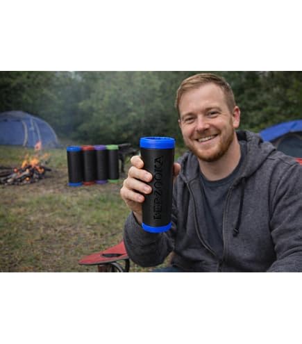 Amazon.com: Beerzooka Can Holder for standard 12oz Cans, Dual