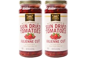 TRAINA SDT (8.5 oz, Sun Dried Tomatoes in Oil (8.5 oz, California Sun Dried Tomatoes Julienne Cut in Oil))