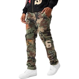Jordan Craig - Xavier - Battalion Cargo Pants (Vintage Camo)