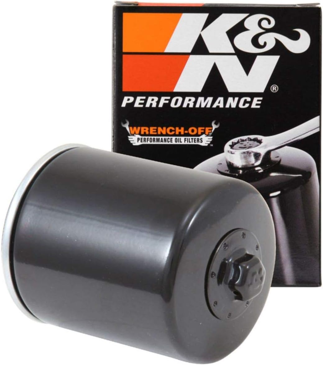 K&N Motorcycle Oil Filter: High Performance, Premium, Designed to be used with Synthetic or Conventional Oils: Fits Select Harely Davidson Motorcycles, KN-170C: Automotive