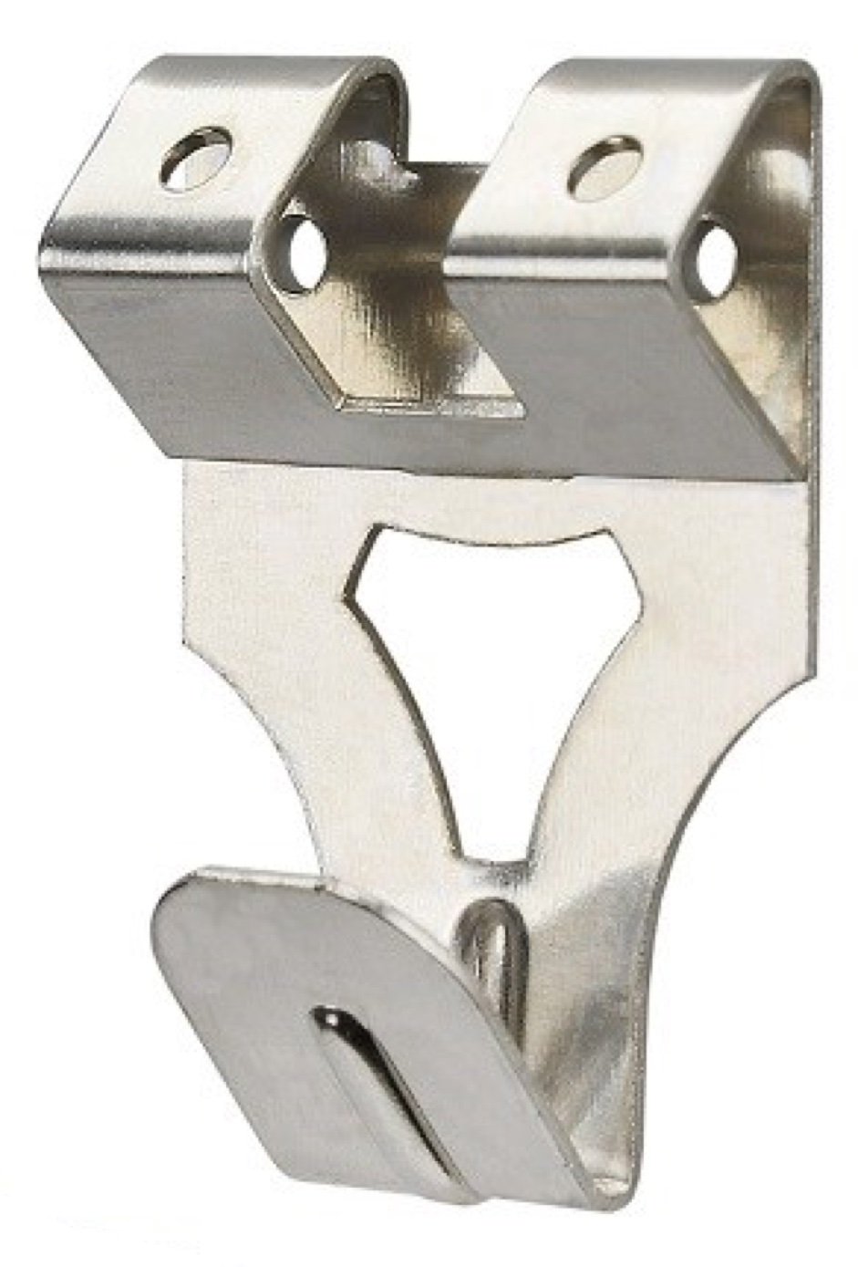 Taskar Silver Picture Hooks (Double - 20 Pack) Nickel Plated