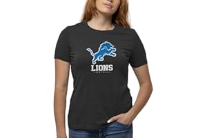 Team Fan Apparel Women's NFL Ultimate Fan Logo Short Sleeve T-Shirt - 100% Cotton - Officially Licensed - Tagless Tee