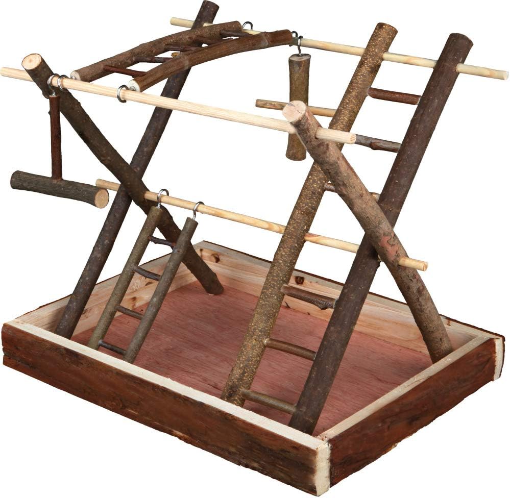 Trixie 5663 Natural Living Playground 35 27 30 cm, Brown, 35 × 27 × 30 cm