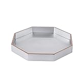 PEMAR 12.2" Octagonal Lacquer Serving Tray
