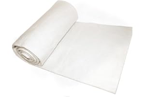 DROUNPHI Natural Cotton Batting for Quilting - 150g/m² Lightweight, 108"x96" - Crafting Material for Blankets, DIY Projects, Home Decor