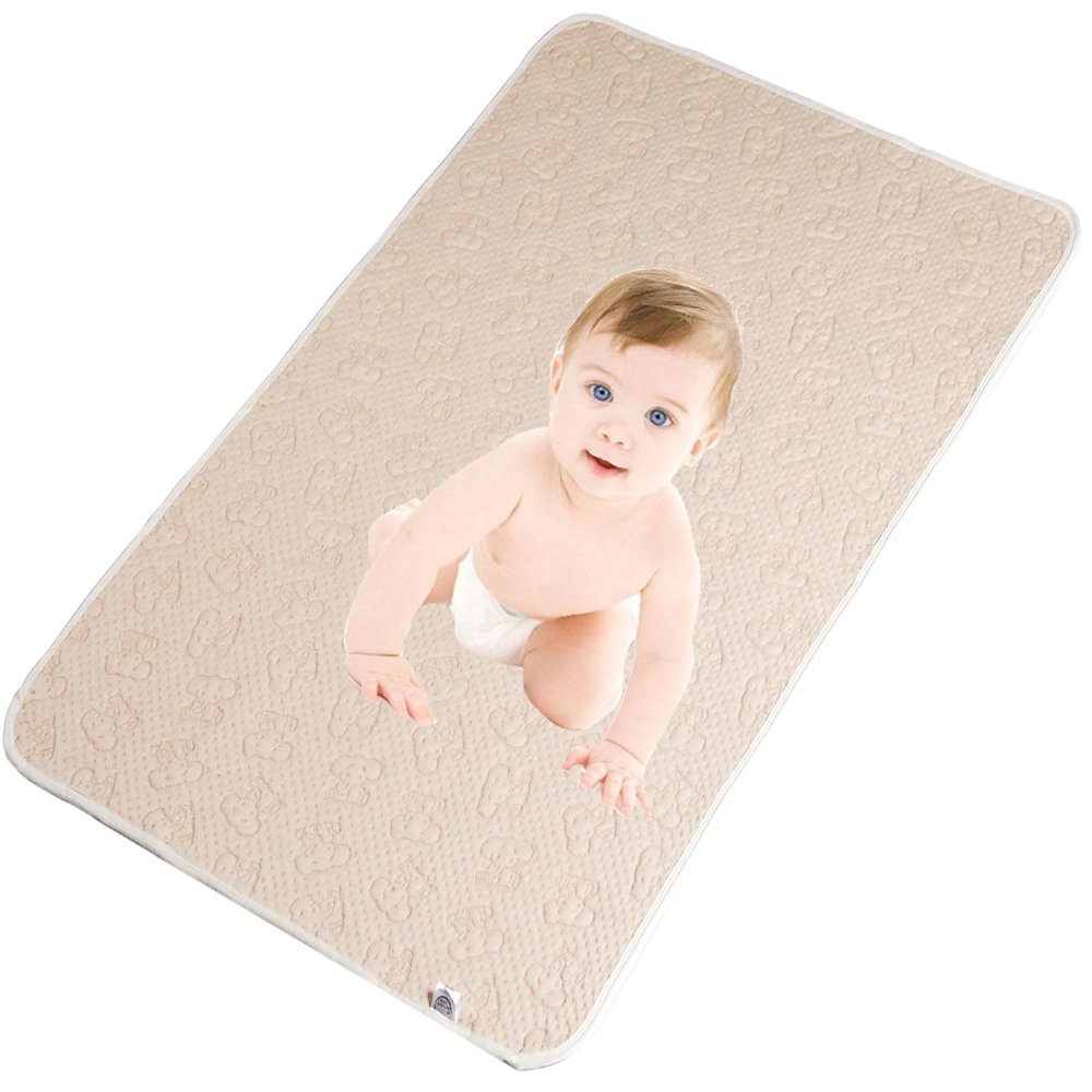 100 Natural Colored Cotton Waterproof Sheet,Baby Crib Pee Pads Or
