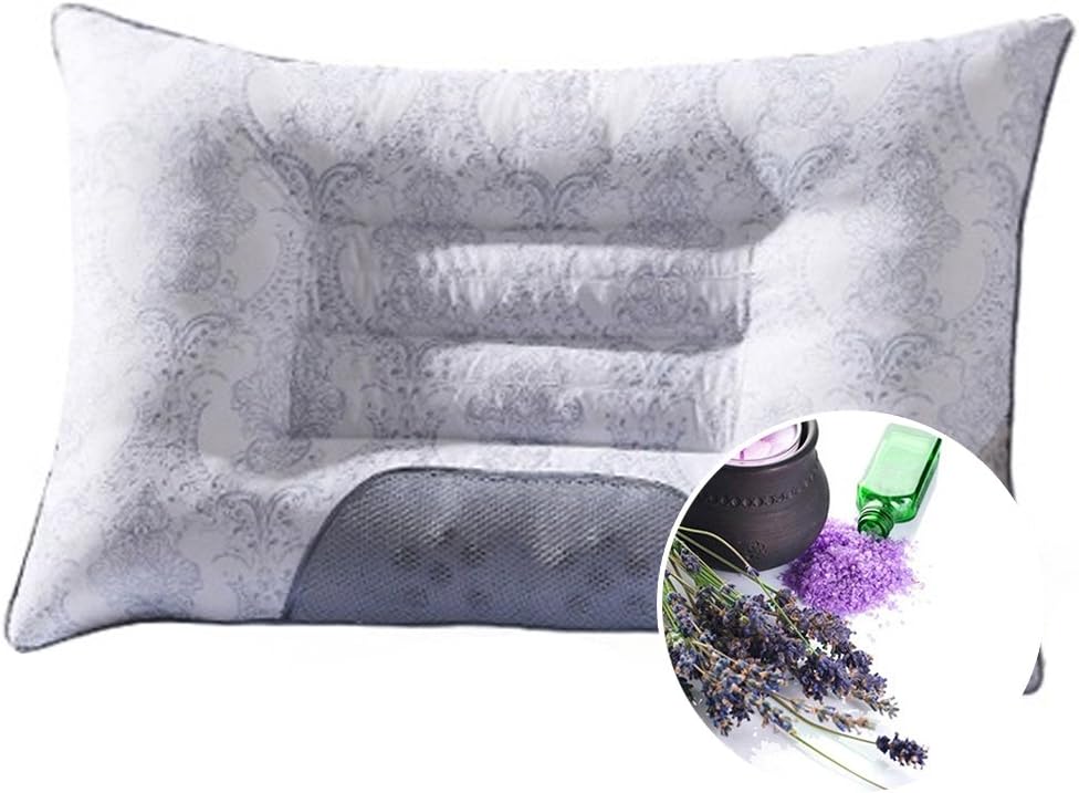 Neck Pillow Magnetic Health Care Cervical Pillow (Lavender)
