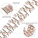 Tomazon Compatible Apple Watch Band 38mm, Fashion Handmade Elastic Stretch Crystal Beaded Metal Bracelet Link Women Girls iWatch Strap Compatible Apple Watch Series 3/2 / 1 - Pink