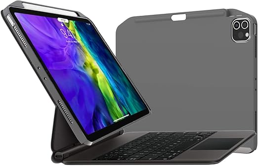 Amazon Com Switcheasy Coverbuddy 2021 Upgrade Case For Ipad Pro 11 Inch 2020 2nd Generation 2018 Compatible With Magic Keyboard Smart Folio With Pencil Holder Support Apple Pencil Charging Grey