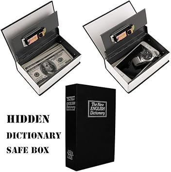 Ubergrosse Worterbuch Tresor Geheimbuch Geld Versteckt Sicherheit Safe Schloss Geldschloss Aufbewahrung Schmuck Passwort Schliessfach Kreative Spardose Home Accessories Amazon De Baumarkt