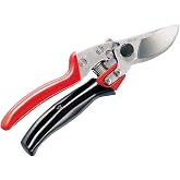 ARS HP-VS8XR Rotating Handle Hand Pruner, 8", Red/Black