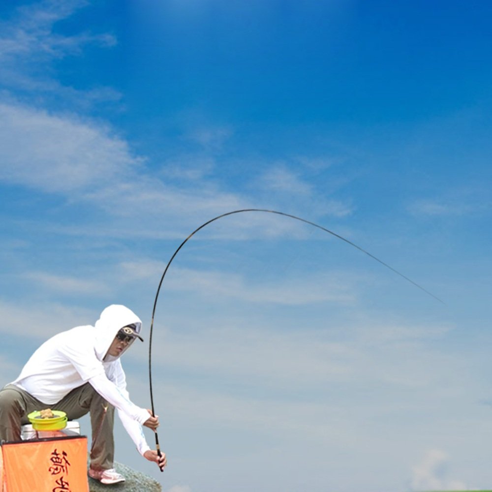 Mazhong B07h77yd7d 3 9m 極細 超硬 カーボン超軽量 釣り竿 ロッド リールセット 完成品 Blueparadise Chania Com