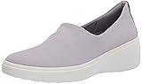 ECCO Women's Soft 7 Wedge Slip-On Sneaker, SILVER