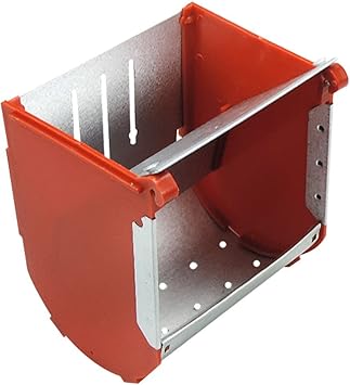 5 Inch Automatic Galvanized Rabbit Feeder Bunny Wonder Sifter Bird