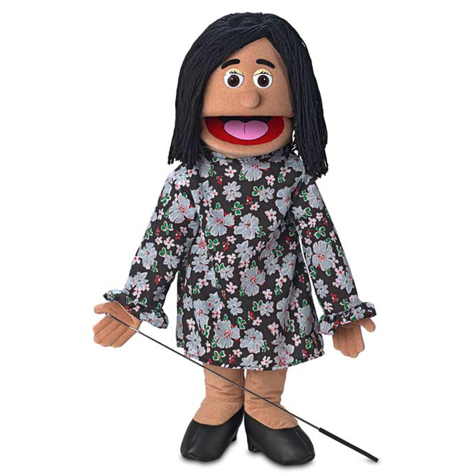 Maria, Hispanic Mum/Teacher, Full Body, Ventriloquist Style Puppet, 65cm