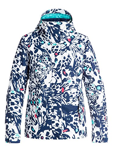 Roxy Womens Jetty Jacket, Butterfly, Small