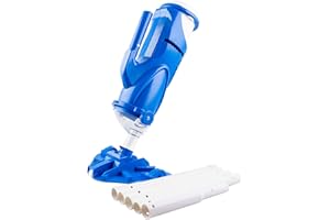 POOL BLASTER Catfish Ultra Rechargeable, Battery-Powered, Pool-Cleaner, Ideal for In-Ground Pools and Above Ground Pools for Cleaning Leaves, Dirt and Sand & Silt.