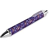 Dragonfly with Plants Ballpoint Pen Retractable Writing Ballpoint Ball Pens Gifts for Work Office Stationery Supplies Gifts
