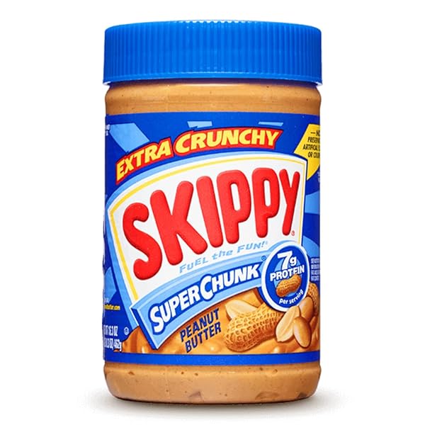 SKIPPY SUPER CHUNK PEANUT BUTTER, 16.3 OUNCE
