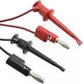 Pomona 3782 Minigrabber/Banana Plug (Set) (Pack of 2)