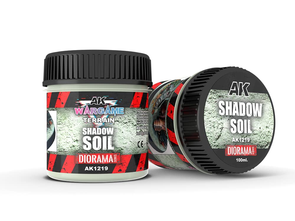 AK Interactive - Shadow Soil Wargame Terrain 100ml - AK1219