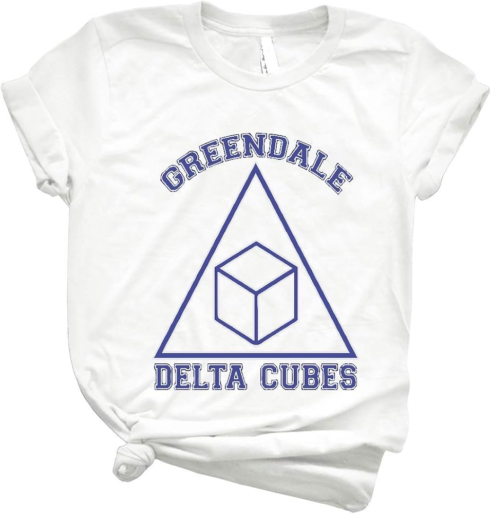 Amazon Com Greendale Delta Cubes Frat Classic Style Shirt For Men Women Fashionable Shirts Customize Shirt For Clothing