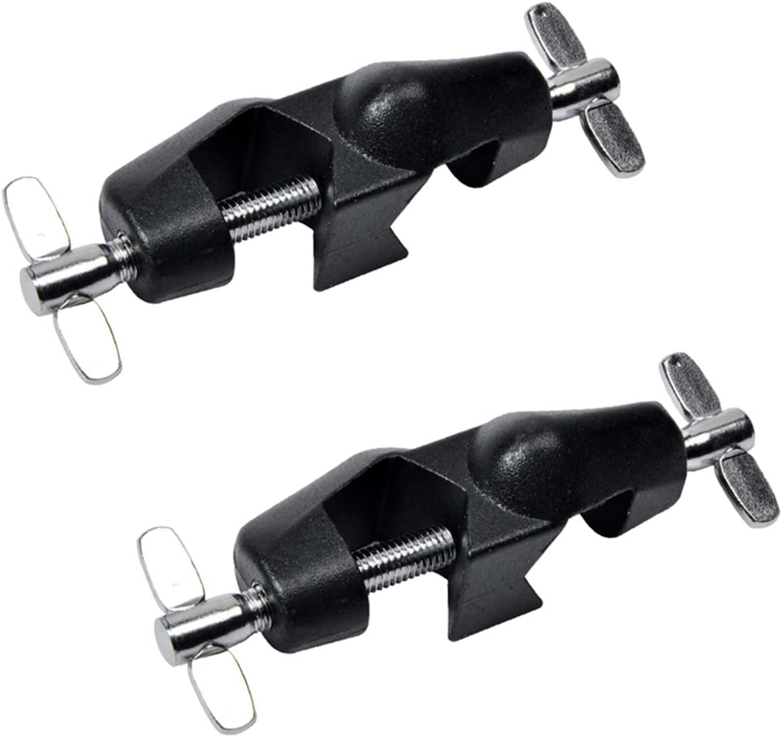 MALAB Lab Clamp Holder 2 Boss Heads Retort Stand Holder Die-Casting Aluminium 2 Pcs