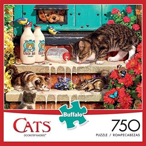Buffalo Games Cats Collection Doorstep Raiders 750 Piece Jigsaw Puzzle Buy Online At Best Price In Uae Amazon Ae