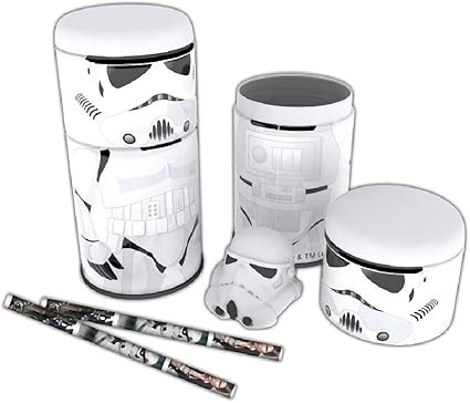 Star Wars - Caja de Lata para tropa de tormenta: Amazon.es: Oficina y papelería