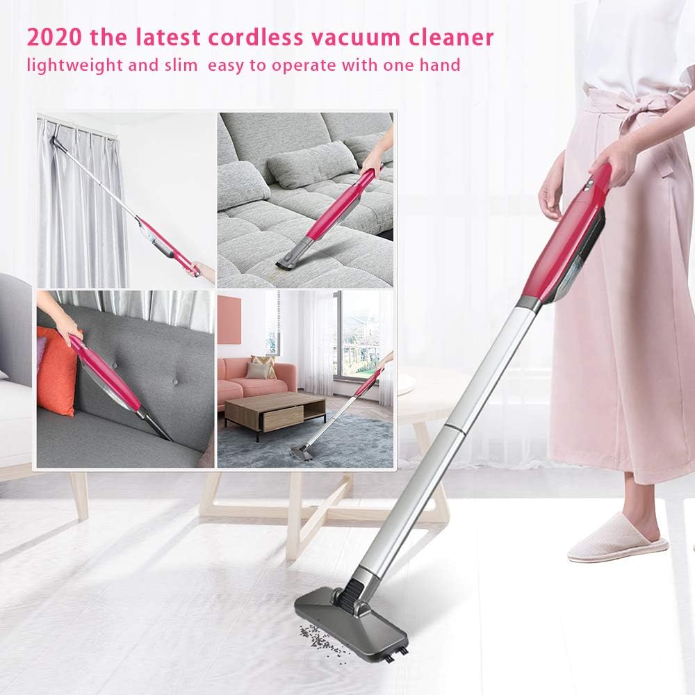 POWERGIANT Lightweight Cordless Vacuum 16Kpa Cordless Handheld Upright