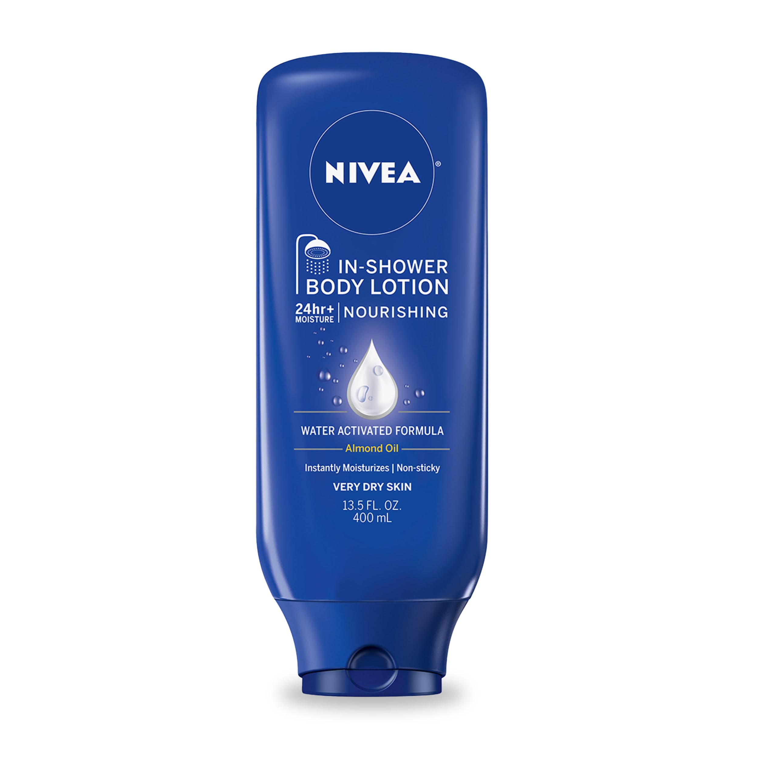 NIVEA In-Shower Nourishing Body Lotion 13.5 fl oz (Packaging May Vary)