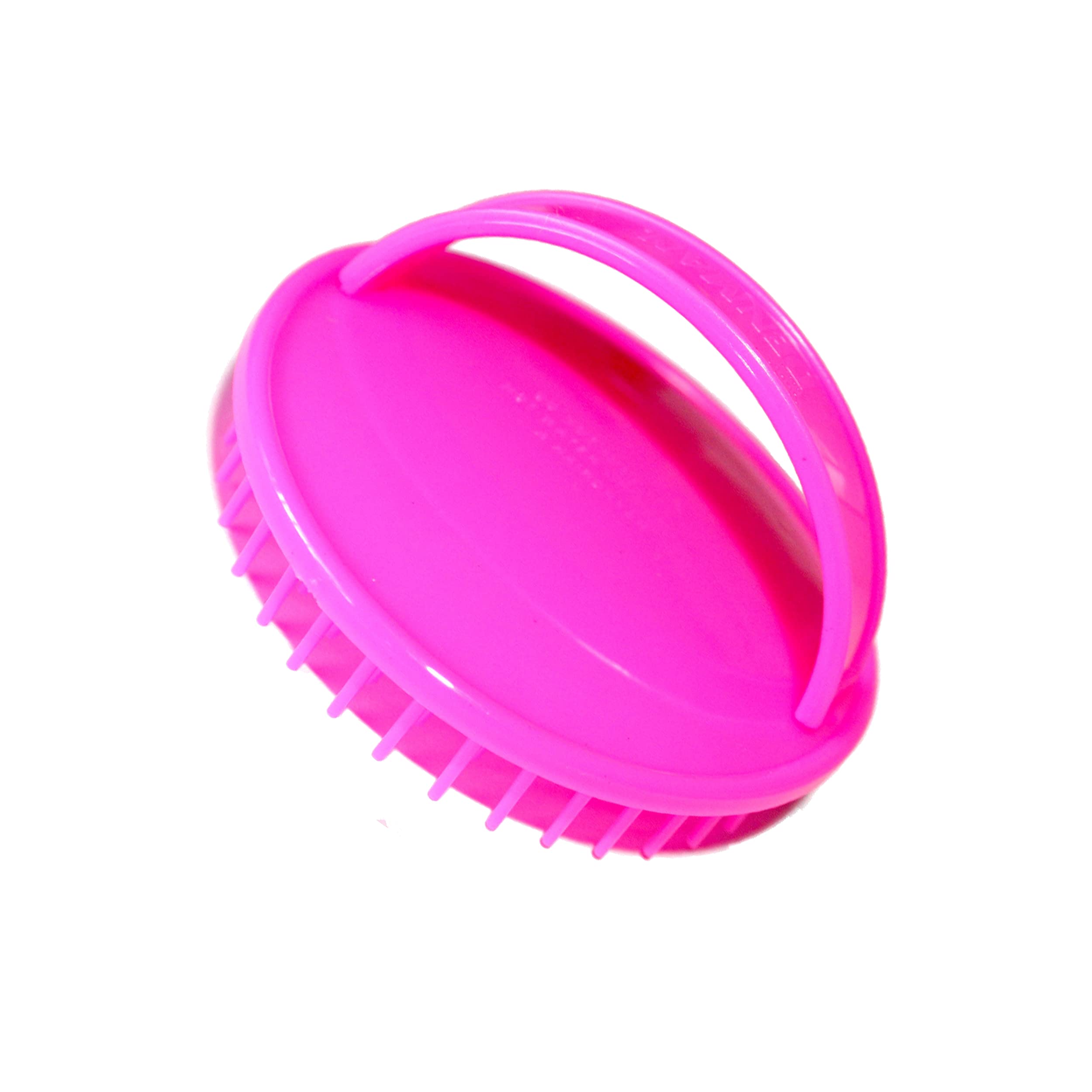 Denman (Pink) Scalp Massager and Detangling Hair Brush for Thick or Thin Hair, Curly or Straight Hair - use in the Shower or Bath - Head and Beard Scrubber - For Women and Men, D6