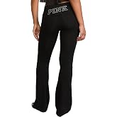 Victoria's Secret Pink Women's Cotton Foldover Flare Leggings
