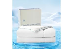 BedTreat Cooling Comforter King Size Cool Comforters for Hot Sleepers Cooling Blanket Breathable Comforter Summer Bedding White