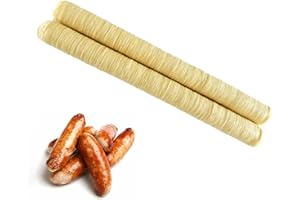 GENERIC 2 Pack Sausage Casings, Collagens Casings For Italian Sausage Maker, Clear Sausage Casings Skins, Easy To Store Collagens Casings, 26MM